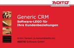 Generic CRM — Software-LEGO für Ihre Kundenbeziehungen